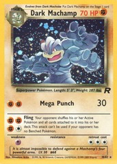 Dark Machamp - 10/82 - Holo Rare - Unlimited Edition